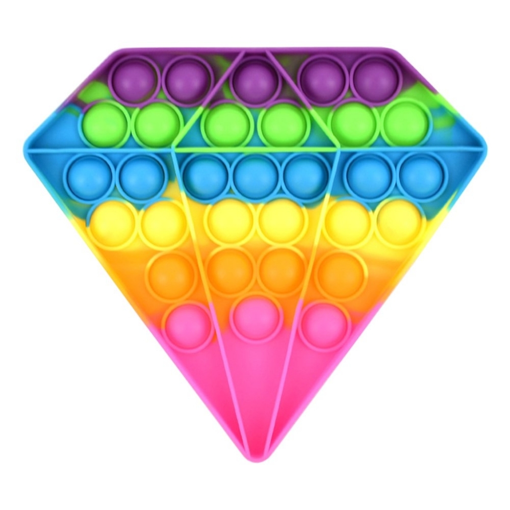 Diamon Multi Colo Pop It Fidget